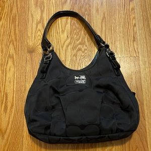 Coach black purse